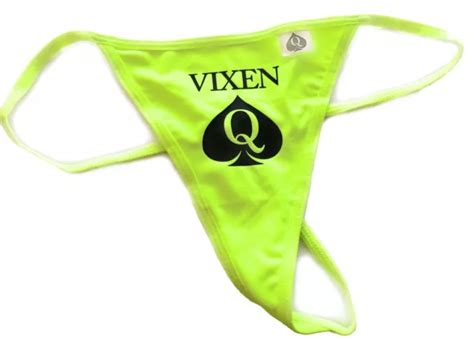 Vixen By Qos Brand G String Queen Of Spades Hotwife Swinger Bbc Cuckold Sissy 3000 Picclick