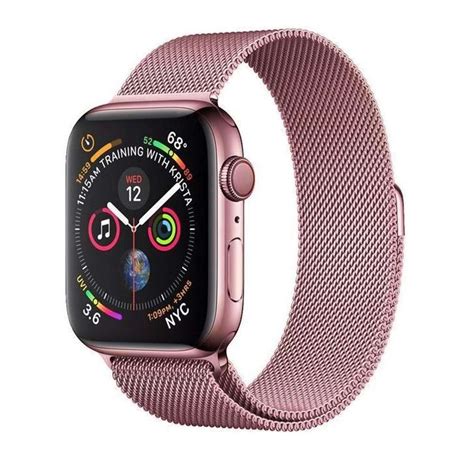 Apple watch has a curvy history with the color gold and accompanying straps. Rose Gold Milanese Apple Watch Band By TWS Sydney - The ...