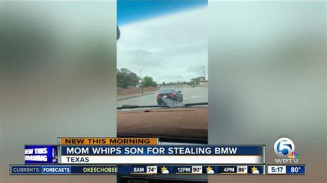 Mom Whips Teen Son After He Takes Her Bmw
