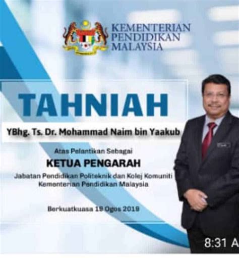 Pengetian pendidikan menurut uu no. TAHNIAH ATAS PERLANTIKAN SEBAGAI KETUA PENGARAH JABATAN ...