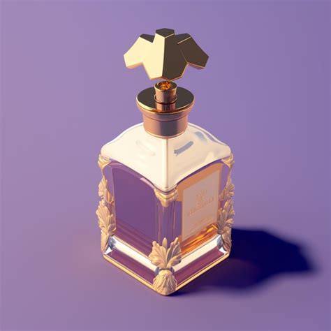 Premium Ai Image A Bottle Of Perfume With The Number 1 On It