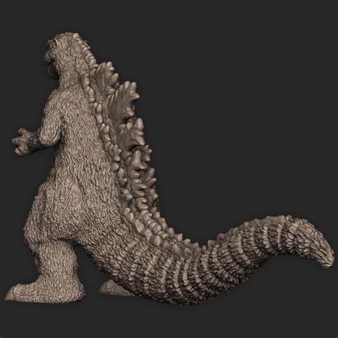 Godzilla 3d Print Stl