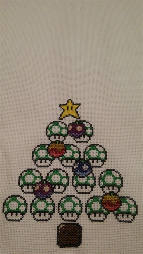 Simply take or upload a photo of any mushroom, and get accurate id results within seconds. PIC Mario Mushroom Christmas Tree : CrossStitch