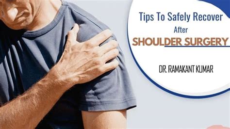 Post Shoulder Surgery 6 Tips For Speedy And Comfortable Recovery