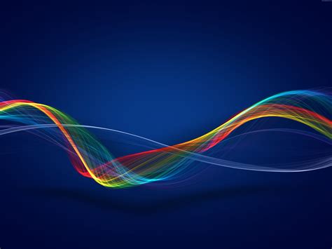 Colorful Curvilinear Vector And Design Wallpaper