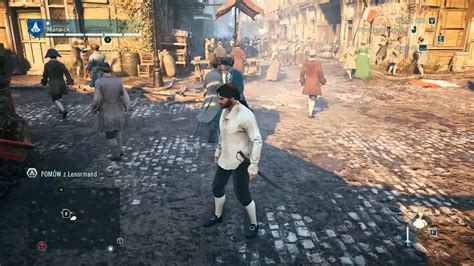 Assassin S Creed Unity Bug With People Youtube