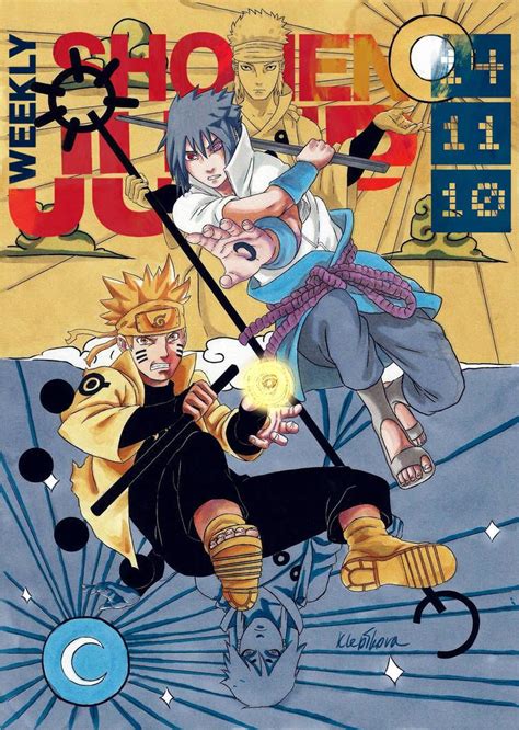 Shonen Jump Cover Contest By Mariaklepikova Naruto Shippuden Anime
