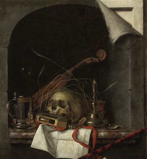 Cornelis Norbertus Gysbrechts Vanitas Still Life C 17th Century