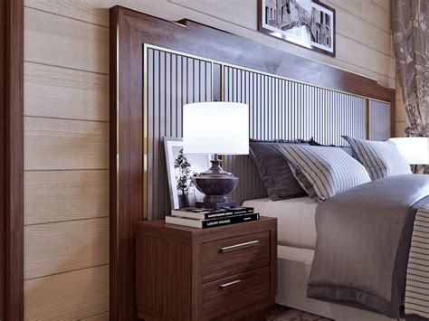 Wood Bedroom On Behance