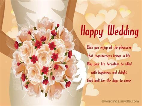 Wedding Wishes Messages And Wedding Day Wishes Wedding Wishes