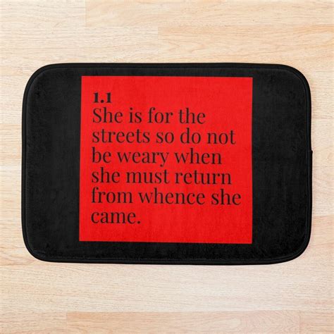 There's something about arriving in new cities, wandering empty streets with no destination. 'she belongs to the streets ' Bath Mat by RonaldKitama in ...