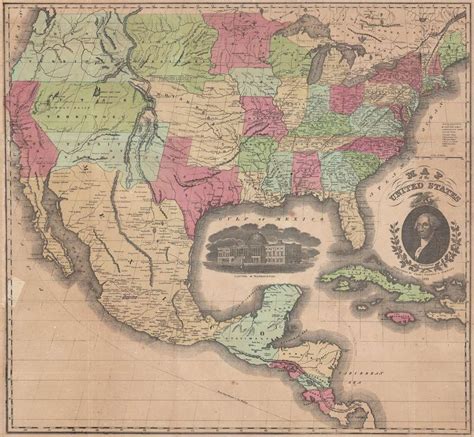 Map Of The United States Geographicus Rare Antique Maps