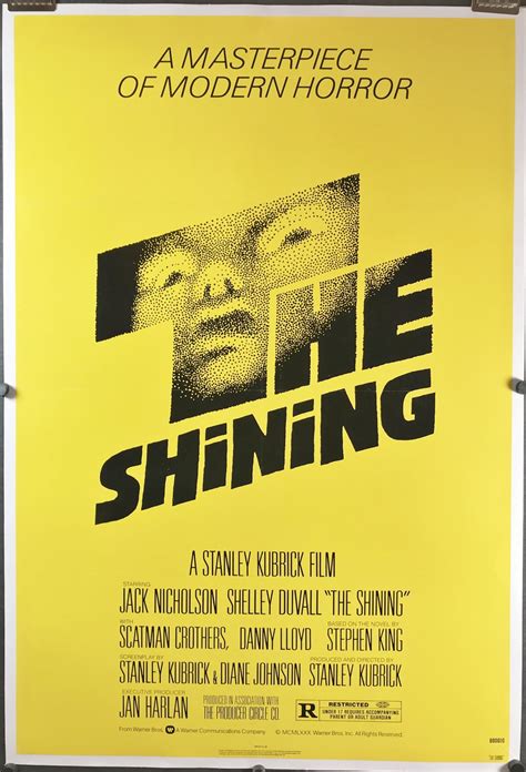 Kunst Antiquitäten And Kunst The Shining 1980 Movie Poster A3 A4 Stanley