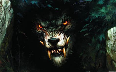 Horror Wolf Wallpapers Wallpaper Cave