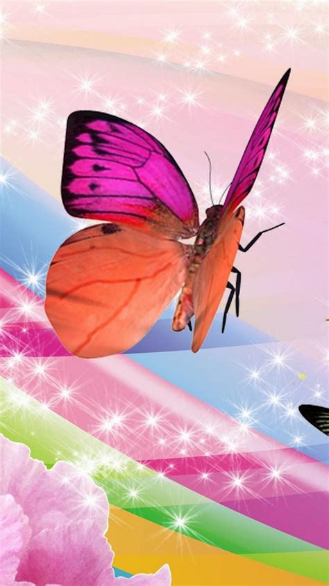 Pink Butterfly Cellphone Wallpaper 2021 Cute Wallpapers