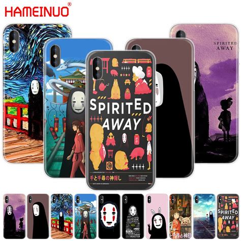 Hameinuo Spirited Away No Face Cell Phone Cover Case For Iphone X 8 7 6 4 4s 5 5s Se 5c 6s Plus