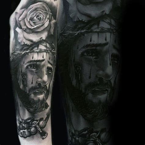 Mike schmitz gives us some things to consider before getting a tattoo. 75 Religious Sleeve Tattoos For Men - Divine Spirit Designs