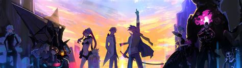 Awesome 2 Monitor Wallpaper Anime Background Gambar Wallpaper Keren