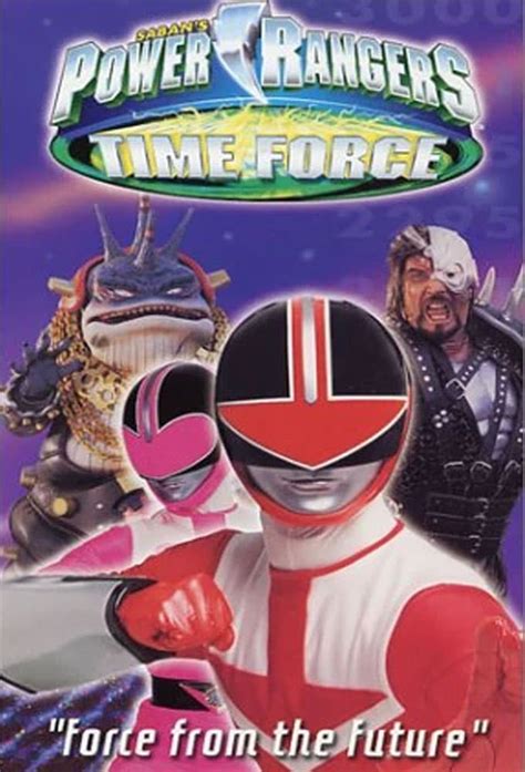 Power Rangers Time Force Force From The Future 2001 The Poster