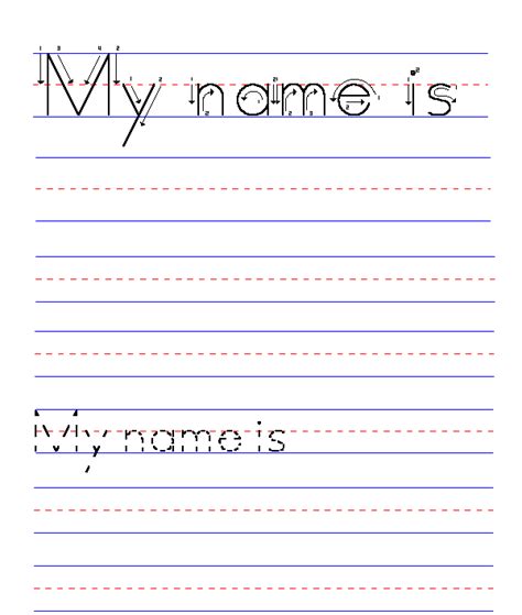 Preschool Class Name Sign In Tracing Worksheets Free Dot To Dot Name