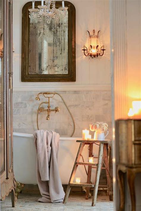 Rustic Romantic Bathroom Decorations Homemydesign