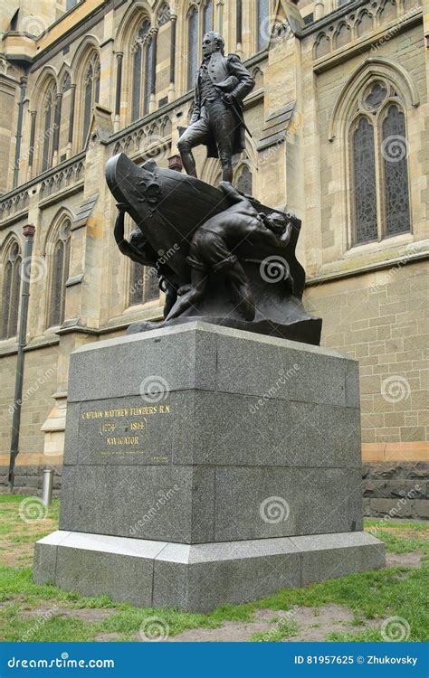 Captain Matthew Flinders Statue Editorial Image Image Of Life