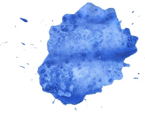 Blue Paint Splash Png Transparent Gotasdelluvia