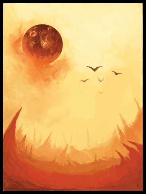 Dark Sun by Psychometron.deviantart.com on @DeviantArt Fantasy Castle