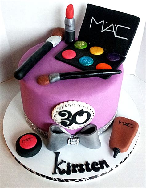 Krazy kool cakes & designs. Mac Makeup Cake - CakeCentral.com
