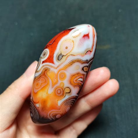 Top Beatiful Polished Silk Banded Agate Crystal From Etsy
