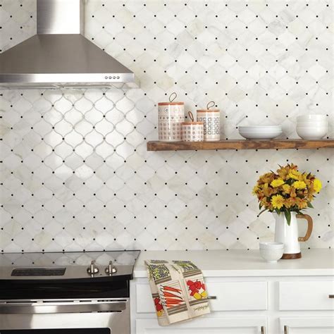Arabesque Tile Kitchen Backsplash Ideas And Inspiration Hunker