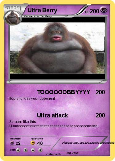 Pokémon Ultra Berry Toooooobbyyyy My Pokemon Card