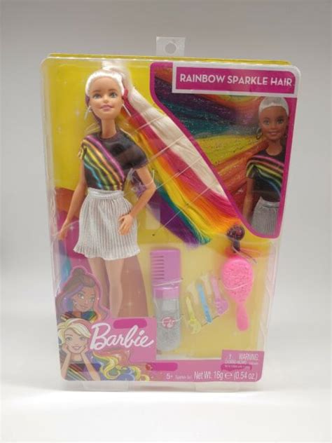 Barbie Fxn96 Rainbow Sparkle Hair Doll Multicolor For Sale Online Ebay
