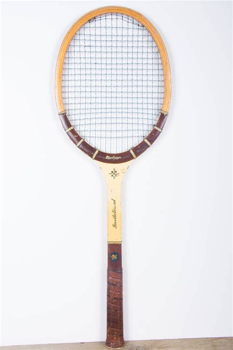 Vintage Wooden Tennis Racquet Macgregor Invitational Tennis Racket