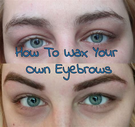 How To Wax Your Own Eyebrows Using Sally Hansen All Over Body Wax Kit