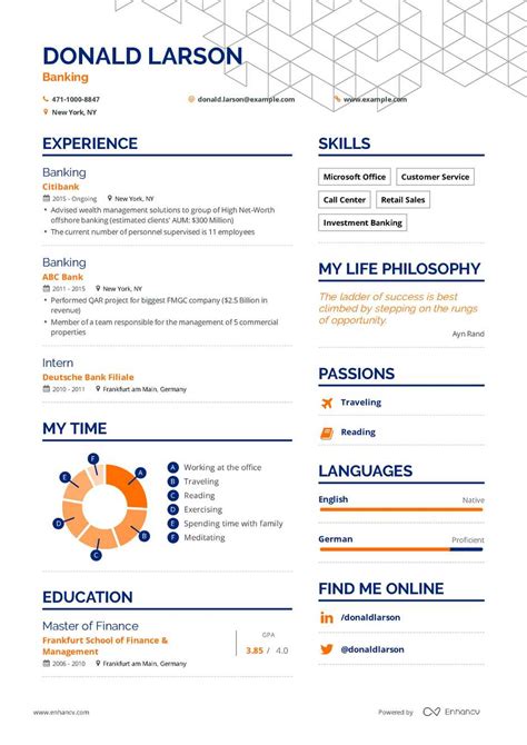 Try to add the duties that the particular job is looking for. Banking Resume Example and guide for 2019