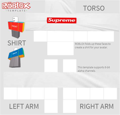 Realistic Roblox Shirt Template Png