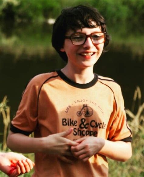 first image of richie tozier in stephen kings it stephen king finn wolfhard age finn