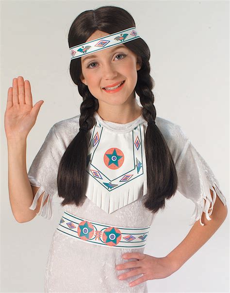 girls indian classic white native american princess costume ebay
