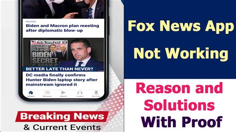 Fox News App Crashing George Geiger