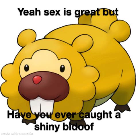 Caught A Shiny Bidoof Today In Legends Arceus Making A Meme To