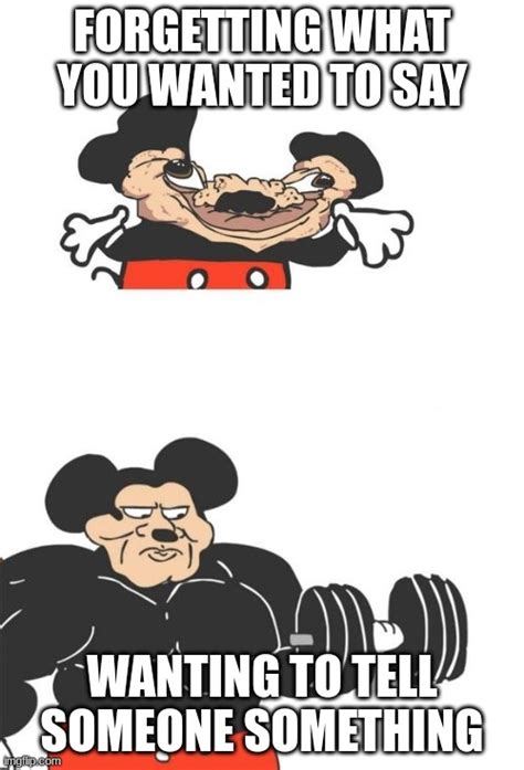 Buff Mickey Mouse Imgflip