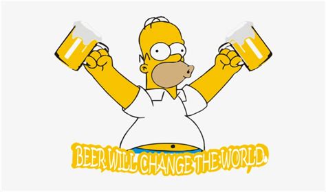 Download Homer Simpson Beer Png Homer Simpson Transparent Png