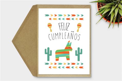 Free Printable Happy Birthday Cards In Spanish Free Printable Spanish