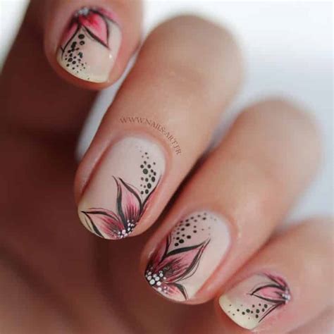 ¿y que más primaveral que unas flores de cerezo para recibir ya a la primavera? 75 Diseños de Uñas: Decoración de Uñas Decoradas con ...