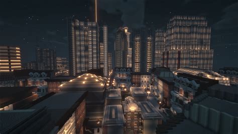 Gotham City And Metropolis Project Minecraft Map