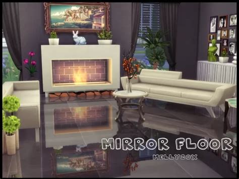 Mirror Floor By Melly20x The Sims 4 Download Simsdomination Sims