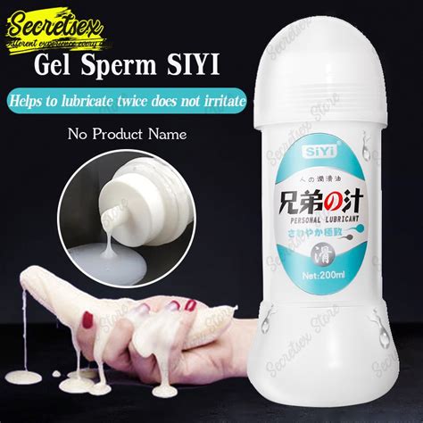 Siyi Lube Like Semen Lubricant For Sex Cream Water Based Sex Massage Oil Anal Adult Masturbation