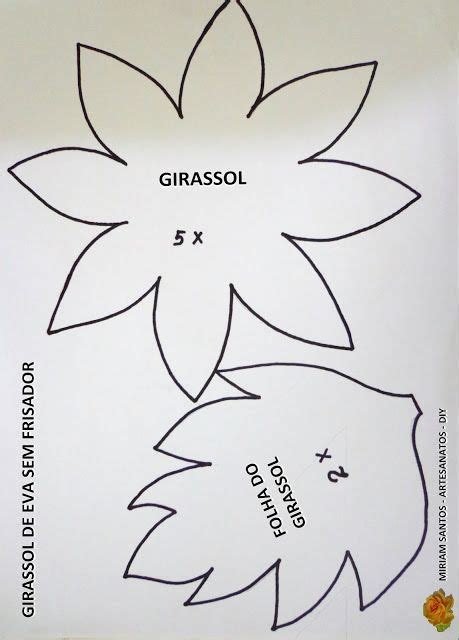 35 Ideas Para Flor Girasol Molde De Girasol Para Imprimir Alyshia