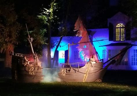 Ghost Ship Pirate Ship Display For Halloween For Rent Pirate Theme